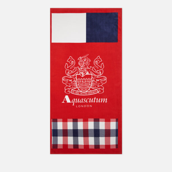 Полотенце Aquascutum Square Check Beach