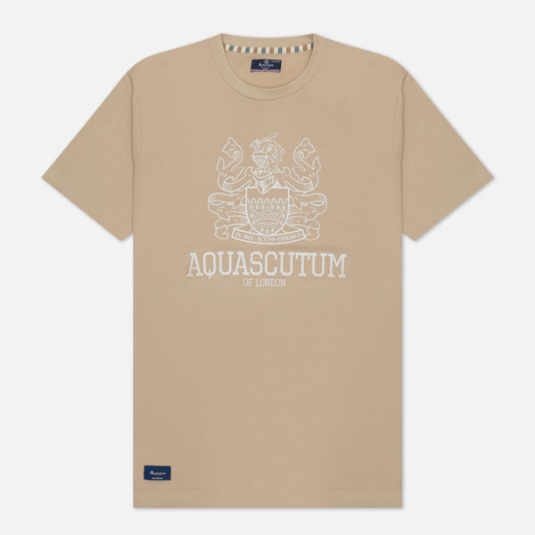 Мужская футболка Aquascutum Beach Basic Logo