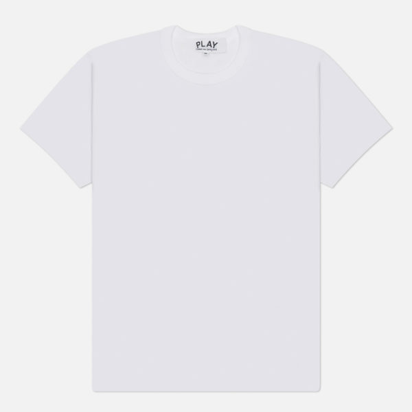 Мужская футболка Comme des Garcons Play Classic Red Heart On Back