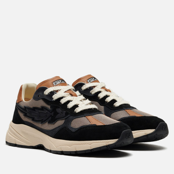 Мужские кроссовки Enterprise Japan EJ Running Low Suede/Mesh/Leather