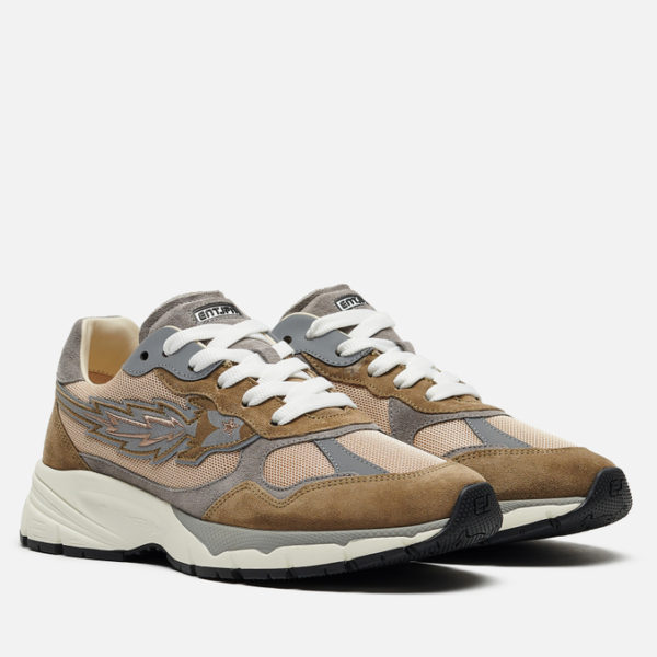 Мужские кроссовки Enterprise Japan EJ Running Low Suede/Mesh/Reflective