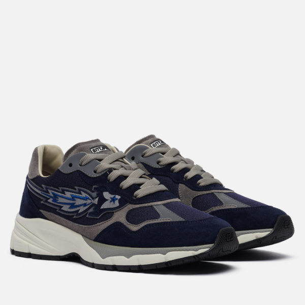 Мужские кроссовки Enterprise Japan EJ Running Low Suede/Mesh/Reflective