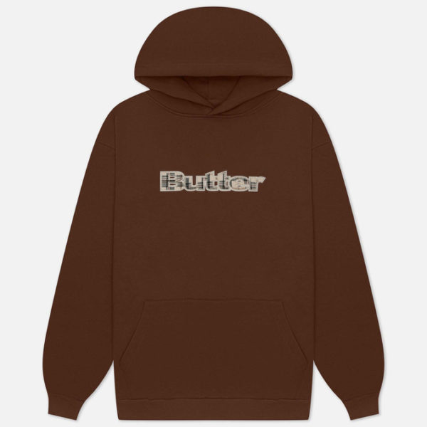 Мужская толстовка Butter Goods Plaid Applique Pullover Hoodie