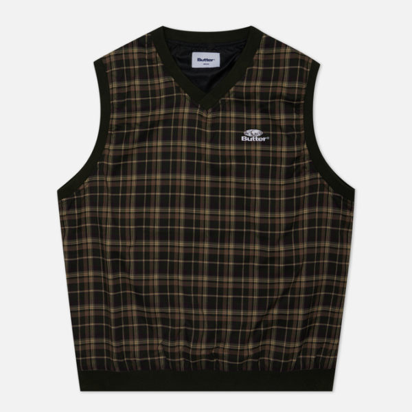 Мужской жилет Butter Goods Woods Plaid