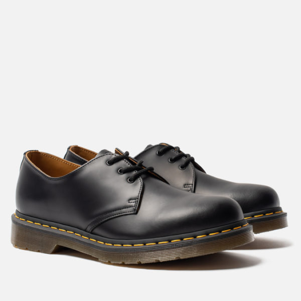 Мужские ботинки Dr. Martens 1461 Yellow Stitch Smooth