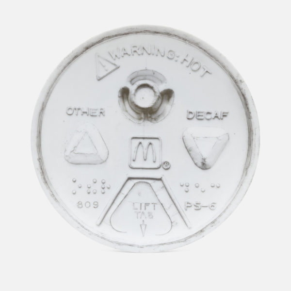 Тарелка Ligne Blanche Tom Sachs McDonald Ltd Large