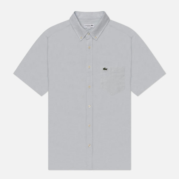 Мужская рубашка Lacoste Regular Fit Button-Up Collar Linen