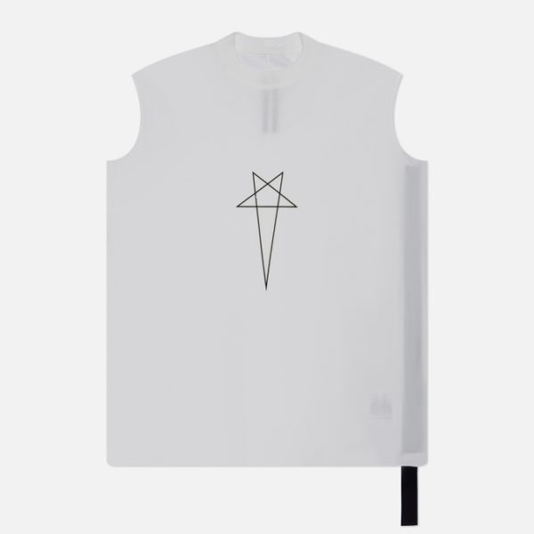 Мужская футболка Rick Owens DRKSHDW Lido Tarp Penta Print