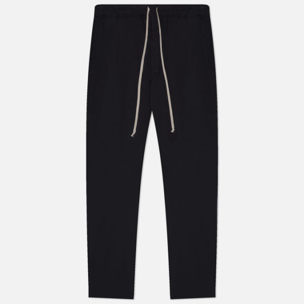 Мужские брюки Rick Owens DRKSHDW Porterville Berlin Drawstring Compact Cotton Jersey