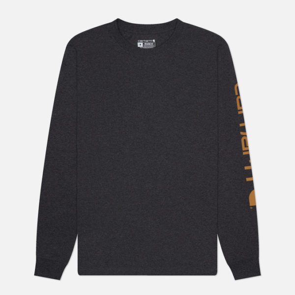 Мужской лонгслив Carhartt Relaxed Fit Heavyweight Logo Sleeve Graphic
