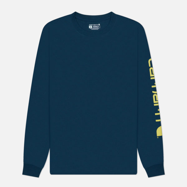 Мужской лонгслив Carhartt Relaxed Fit Heavyweight Logo Sleeve Graphic