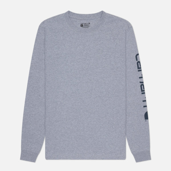 Мужской лонгслив Carhartt Relaxed Fit Heavyweight Logo Sleeve Graphic