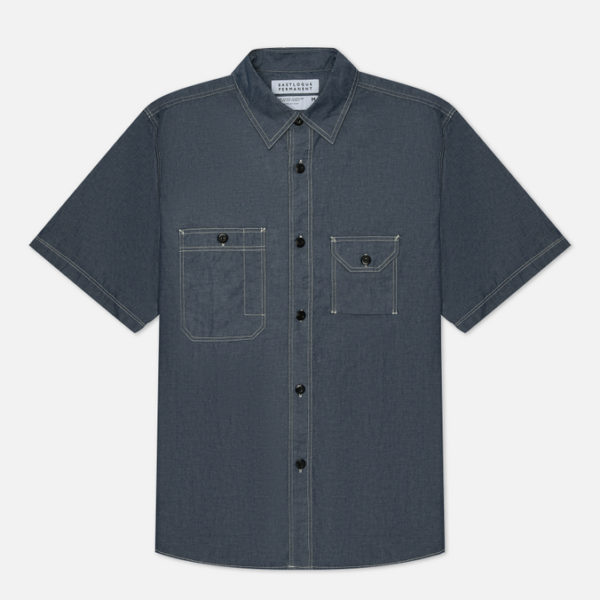 Мужская рубашка EASTLOGUE Permanent Chambray Work Half