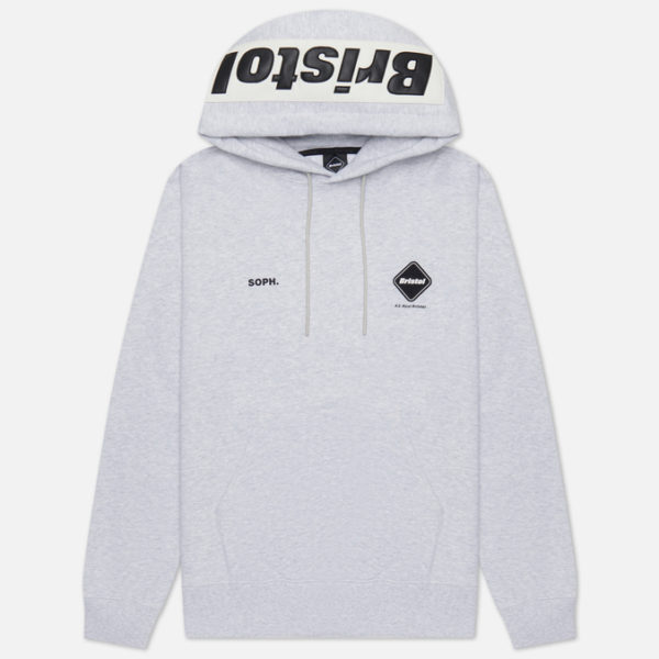 Мужская толстовка F.C. Real Bristol Synthetic Leather Applique Team Hoodie