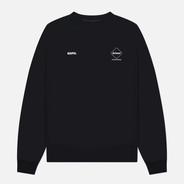 Мужская толстовка F.C. Real Bristol Big Logo Crew Neck Baggy