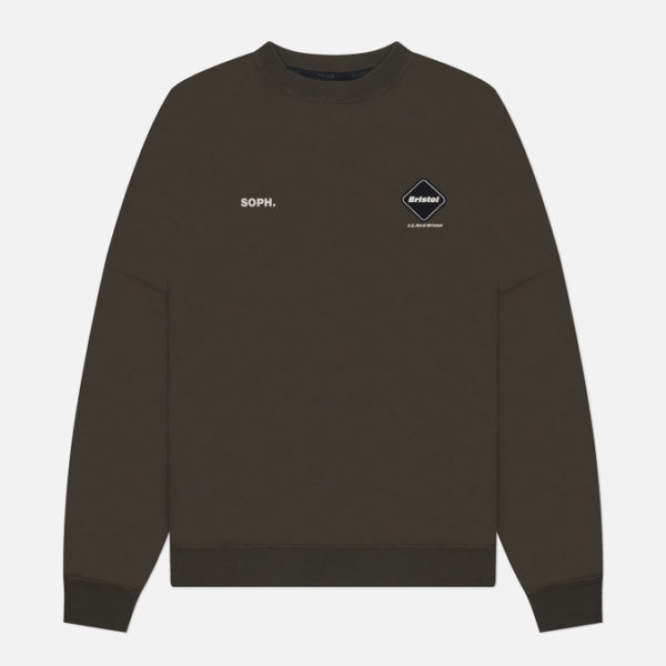 Мужская толстовка F.C. Real Bristol Big Logo Crew Neck Baggy