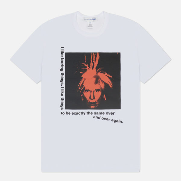 Мужская футболка Comme des Garcons SHIRT x Andy Warhol