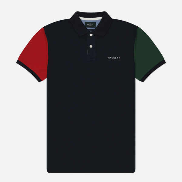 Мужское поло Hackett Heritage Multi Numbers