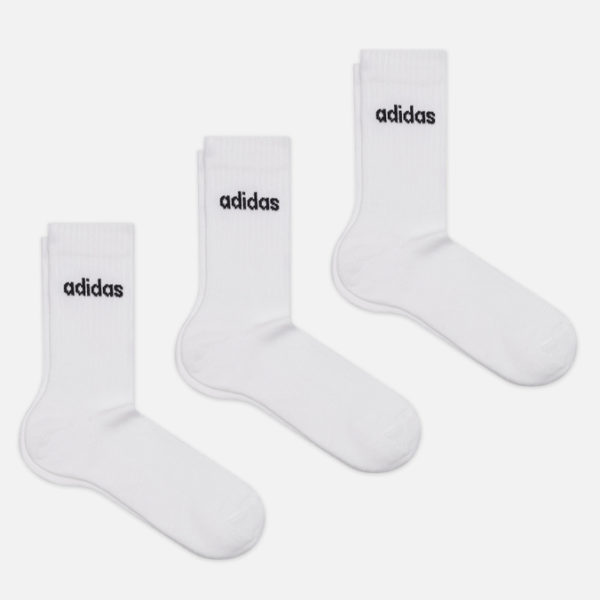 Комплект носков adidas 3-Pack Linear Crew Cushioned