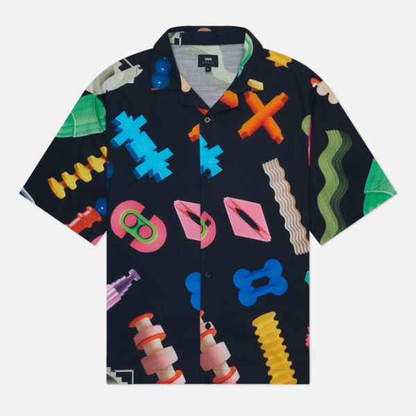 Мужская рубашка Edwin Modular All Over Print Crepe