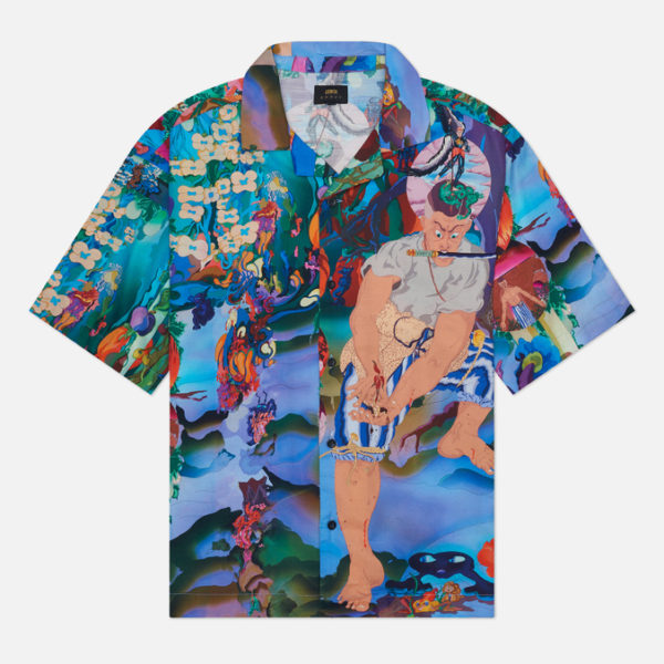Мужская рубашка Edwin Hedi & Thami All Over Print Crepe