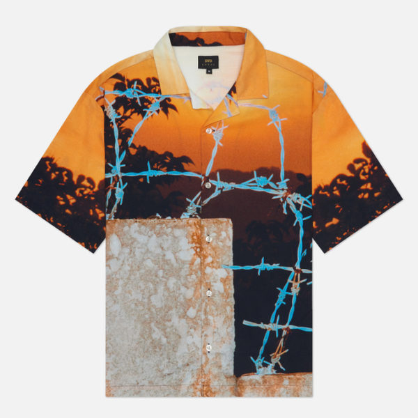 Мужская рубашка Edwin Laidbug Yushi Arimura All Over Print Crepe