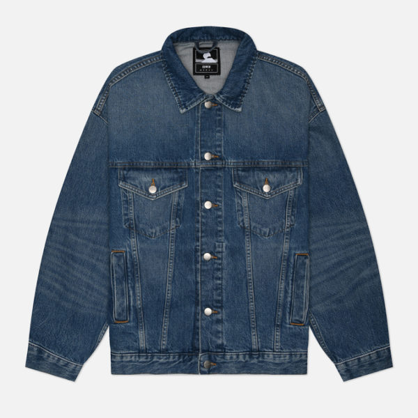 Мужская джинсовая куртка Edwin EU-Trucker Arctic Blue Denim 14.6 Oz