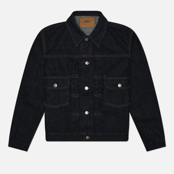 Мужская джинсовая куртка Edwin Kurabo Recycle Denim Red Selvage 14 Oz