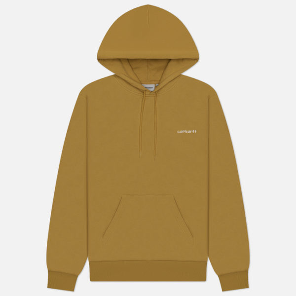 Мужская толстовка Carhartt WIP Hoodie Script Embroidery Polycotton