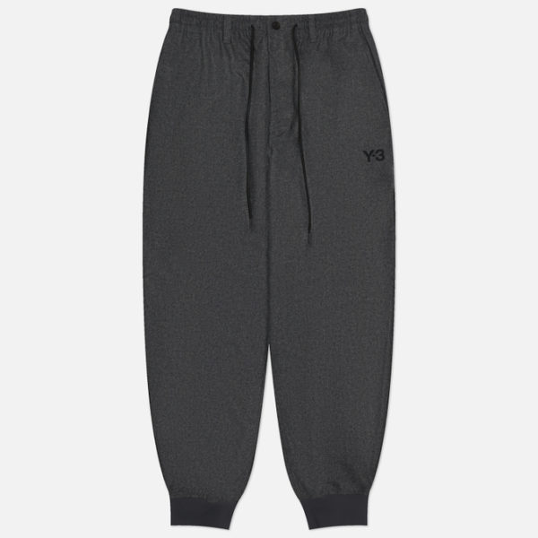 Мужские брюки Y-3 Wool Flannel Cuffed Joggers