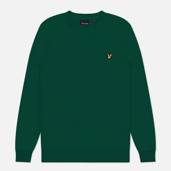 Мужской свитер Lyle & Scott Cotton Crew Neck Regular Fit