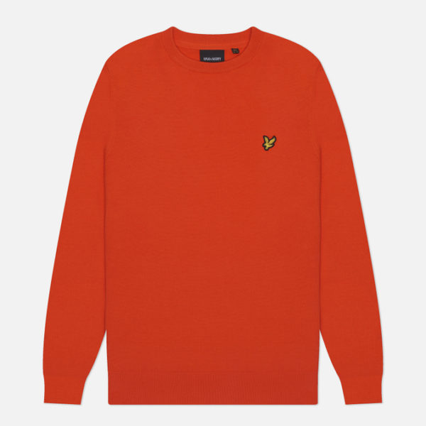 Мужской свитер Lyle & Scott Cotton Crew Neck Regular Fit