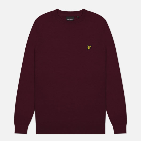 Мужской свитер Lyle & Scott Cotton Crew Neck Regular Fit