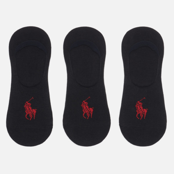 Комплект носков Polo Ralph Lauren No-Show Liner 3-Pack