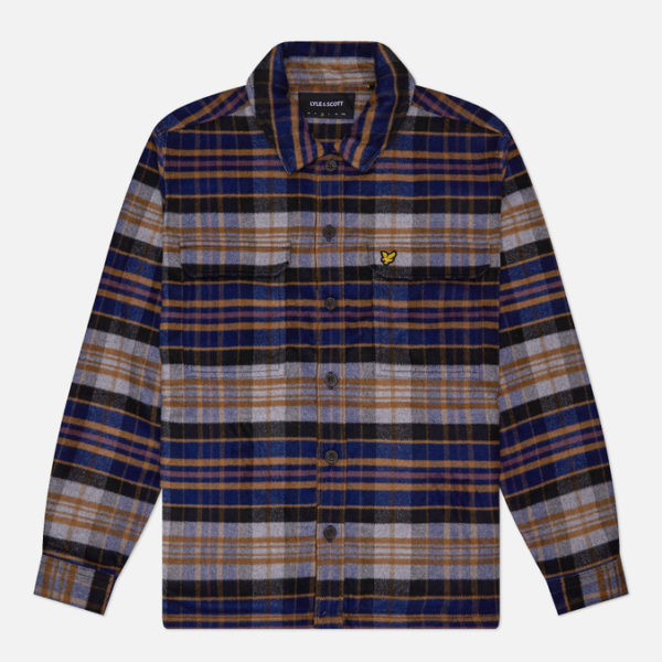 Мужская рубашка Lyle & Scott Check Flannel Overshirt