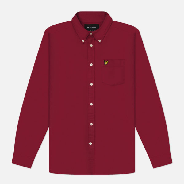 Мужская рубашка Lyle & Scott Plain Oxford