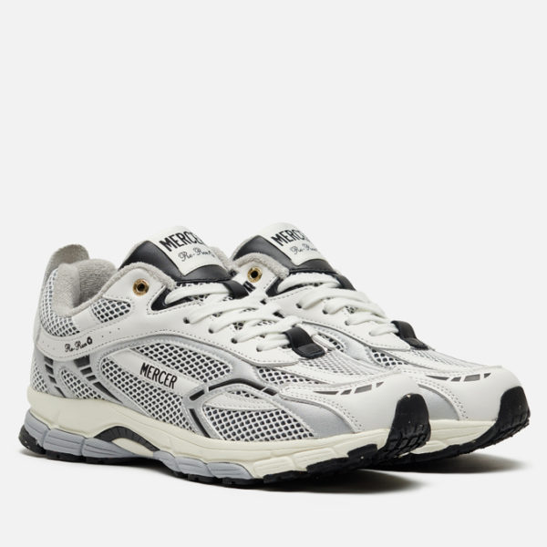 Кроссовки Mercer The Re-Run White Silver