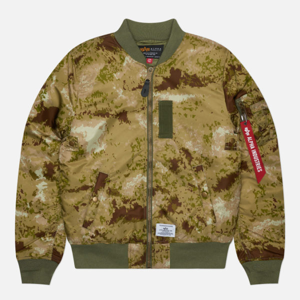 Мужская куртка бомбер Alpha Industries MA-1 Mod Flight