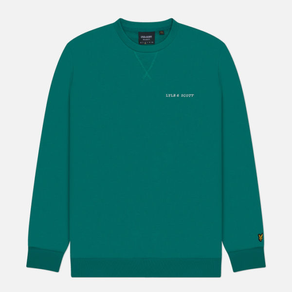 Мужская толстовка Lyle & Scott Loopback Embroidered Crew Neck