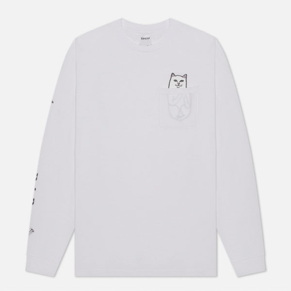 Мужской лонгслив RIPNDIP Lord Nermal Pocket
