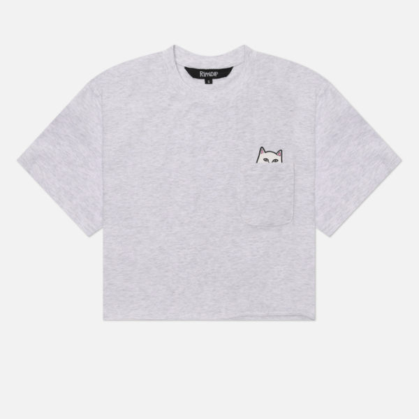 Женская футболка RIPNDIP Lord Nermal Cropped Pocket