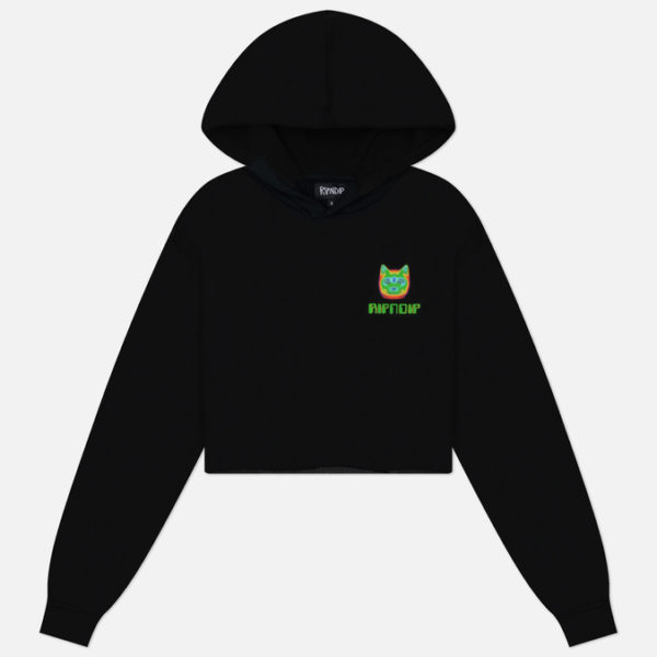 Женская толстовка RIPNDIP Thermal Nermal Cropped Hoodie