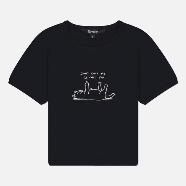Женская футболка RIPNDIP Don't Call Me Cropped Baby