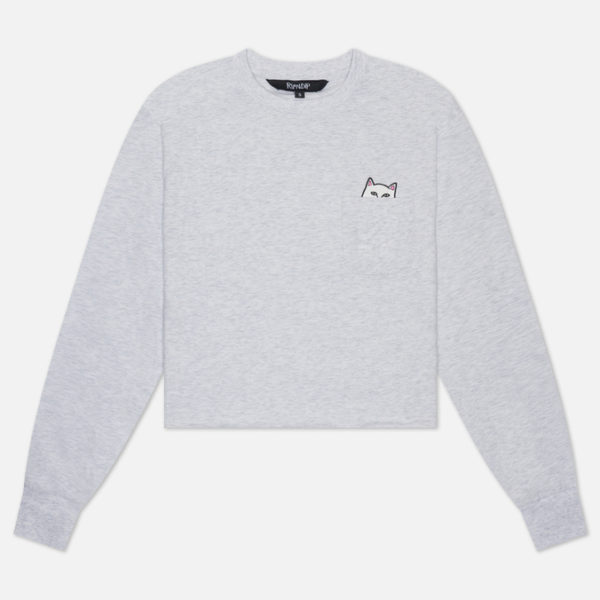 Женский лонгслив RIPNDIP Lord Nermal Cropped