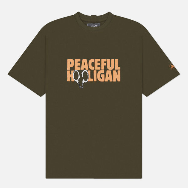 Мужская футболка Peaceful Hooligan Cuffs