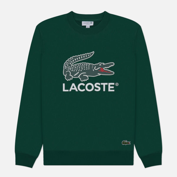 Мужская толстовка Lacoste Basic Lacoste Print Crew Neck