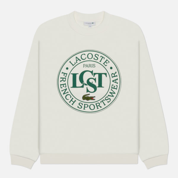Мужская толстовка Lacoste Loose Fit Printed Fleece