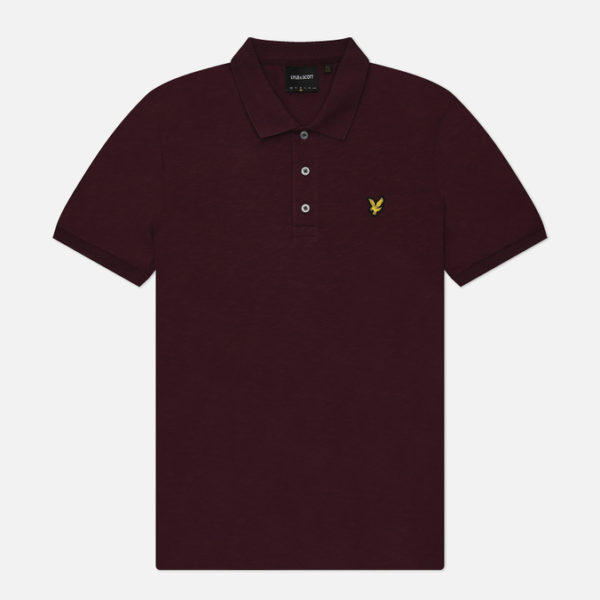Мужское поло Lyle & Scott Slub Regular Fit