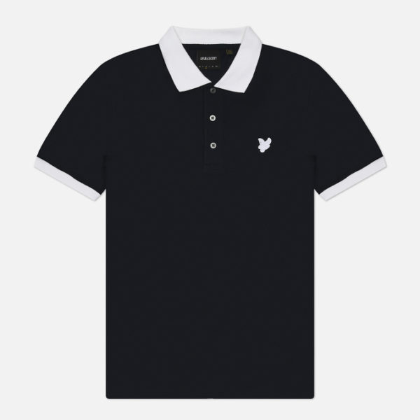 Мужское поло Lyle & Scott Tonal Ringer Regular Fit