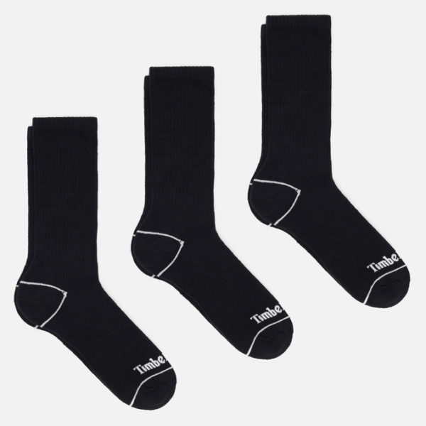 Комплект носков Timberland 3-Pack Bowden Crew